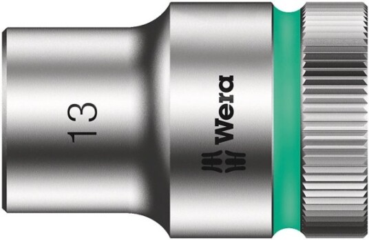 Wera 8790 Hmc, 1 Stykker, Sekskantet, 25,4 / 2 Mm (1 / 2"), Kromvanadiumstål, Grå, 3,7 Cm