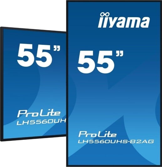 iiyama 55" 3840x2160 UHD VA panel, iiyama 55" 3840x2160 UHD VA panel,