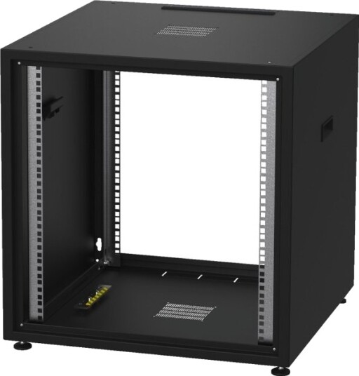 Rack-12S Sw Metalrack Gulv 12U