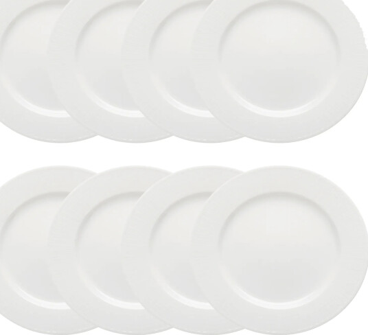 Rörstrand Swedish Grace desserttallerken Ø17 cm 8 pakning Snø hvit Rörstrand Swedish Grace desserttallerken Ø17 cm 8 pakning Snø hvit