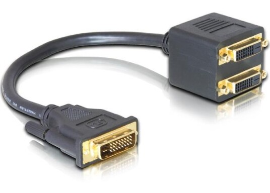 Delock DVI-adapter 20 cm Delock DVI-adapter 20 cm