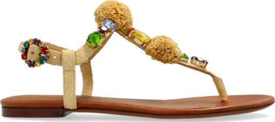 Dolce & Gabbana Dame Sko Beige 40 EU,