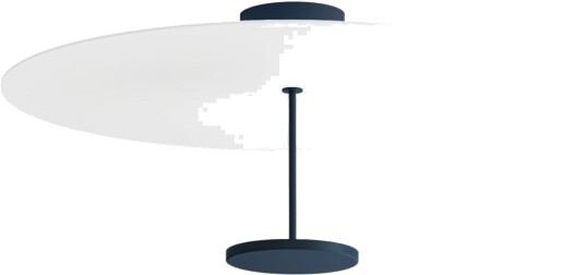 Linea Light Stilo_S Taklampe Ø74 Stålblå