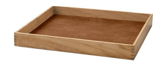 LIND DNA Even teak brett 29,4x29,4 cm nupo natur