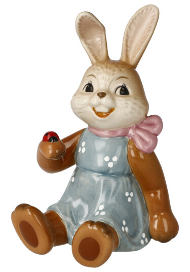 Goebel Påskekanin Lucky girl 10,5 cm