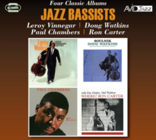 Diverse Artister Jazz Bassists CD Diverse Artister Jazz Bassists CD