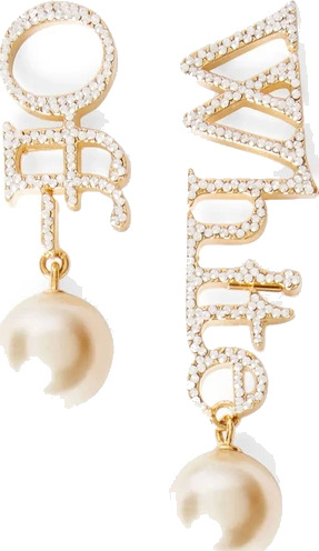 Off White Dame Accessories Beige ONE SIZE,