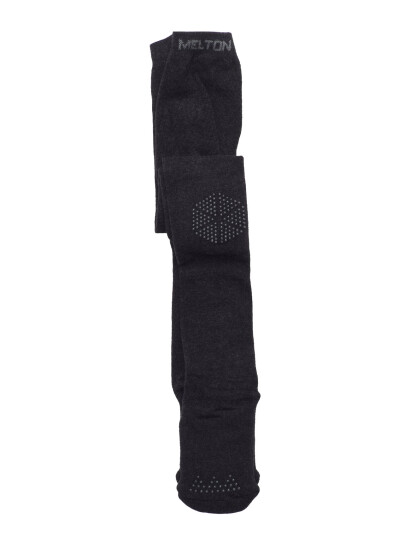 Melton Cotton Tights Anti-Slip Black 104
