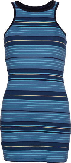 Superdry Vintage Stripe Racer Dress   Blue   16