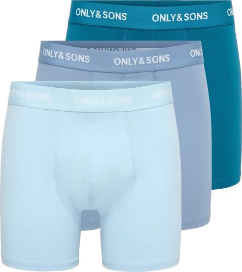 ONLY & SONS Onsriber Boxer 3Pack Blue XS