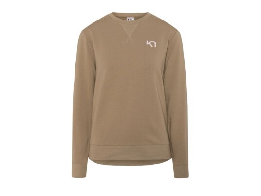 Kari Traa Kari Crew sweatshirt beige dame Kari Traa Kari Crew sweatshirt beige dame
