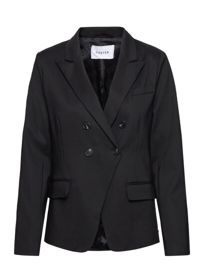 Coster Copenhagen Double-Breasted Blazer With Utility - Black - 42