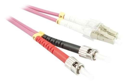 Synergy Fiberkabel Duplex LC/ST OM4 3m Synergy Fiberkabel Duplex LC/ST OM4 3m