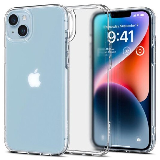 Spigen Ultra Hybrid Mobildeksel til iPhone 14 Plus med MagSafe - Sort