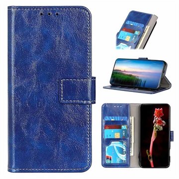OnePlus Nord 2T Lommebok-deksel med Magnetisk Lukning Blå