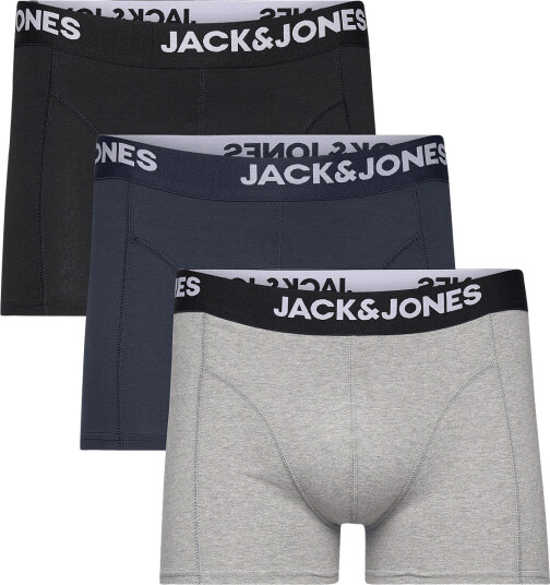 Jack & Jones Jacanthony Trunks 3 Pack Noos Navy M Jack & Jones Jacanthony Trunks 3 Pack Noos Navy M