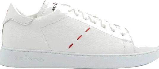 Kiton Herre Sko Hvit 42 EU,