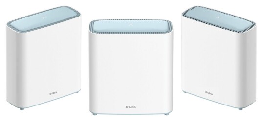 D-Link Eagle Pro AI AX3200 Mesh WiFi 6 System 3-pakning Hvit D-Link Eagle Pro AI AX3200 Mesh WiFi 6 System 3-pakning Hvit