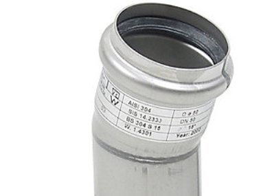 Blücher Bøjn.15.0Gr.50MM.O Ring Aisi 316L.Syrefast Stål Blücher Bøjn.15.0Gr.50MM.O Ring Aisi 316L.Syrefast Stål