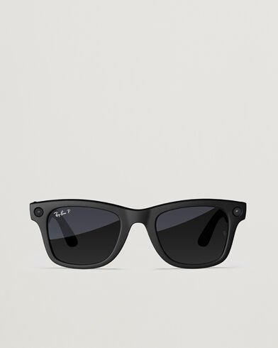 Ray Ban Wayfarer Meta 53 Sunglasses Matte Black Ray Ban Wayfarer Meta 53 Sunglasses Matte Black