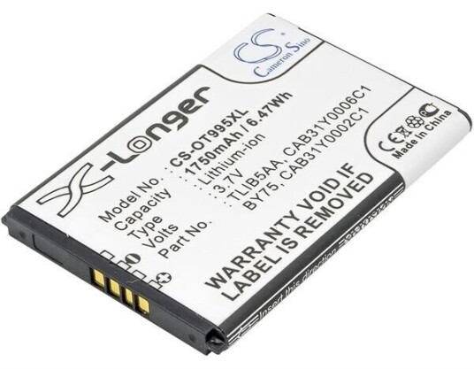 Alcatel One Touch 993 batteri (1750 mAh 3.7 V)