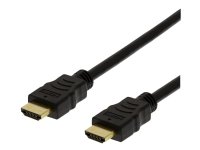 Deltaco High Speed HDMI-kabel med Ethernet 1m 4K UHD