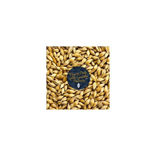 Low Colour Golden Promise 25 kg knust 3 EBC - Simpsons Malt
