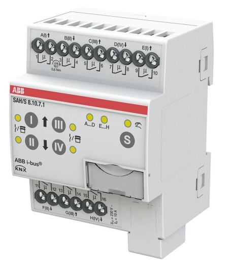 ABB 2CDG110247R0011 Kombiaktuator 230V 10 A Antall utganger: 8 Elfordeling & strømforsyning