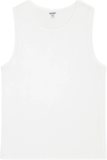Organic Basics Core Rib Tank 2 Pack White L