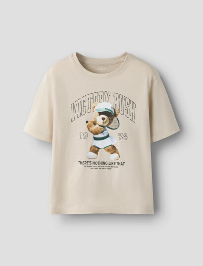 Name It Nkfvotea Ss Nreg Top Beige 116