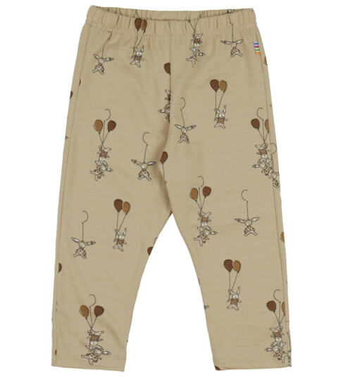 Joha Leggings   Ull   Beige m. Kaniner   Joha   90   Leggings   Ull