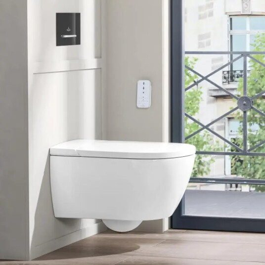 V&B ViClean-I 100 Dusjtoalett Vegghengt med DirectFlush og C+ V&B ViClean-I 100 Dusjtoalett Vegghengt med DirectFlush og C+