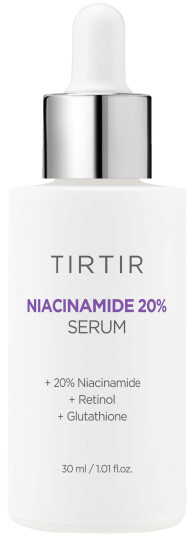 Tirtir Niacinamide 20% Ansiktsserum 30 ml for Jevn Hudtone Tirtir Niacinamide 20% Ansiktsserum 30 ml for Jevn Hudtone