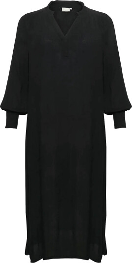 Kaffe Curve Kcmiriam Ami Dress - Black - 54