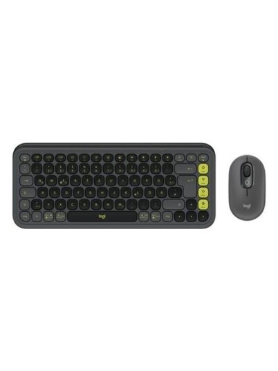 Logitech POP Icon Combo Tastatur & Mussett Tysk Gr