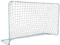 Enero Fotballmål med nett, hvit, størrelse 1,82x1,22x0,61m