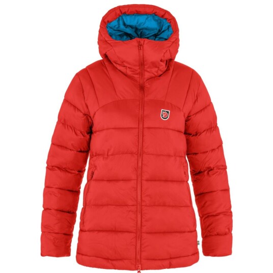 Fjallraven Expedition Mid Winter Jacket Dame 334-525 True Red-Un Blue L Fjallraven Expedition Mid Winter Jacket Dame 334-525 True Red-Un Blue L
