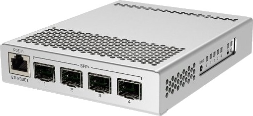 Mikrotik Crs305-1G-4S+In, Håndtert, Gigabit Ethernet (10/100/1000), Strøm Over Ethernet (Poe)