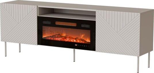 TV-benk NO_BRAND TV-benk ART DECO 190 EF II + peis beige -