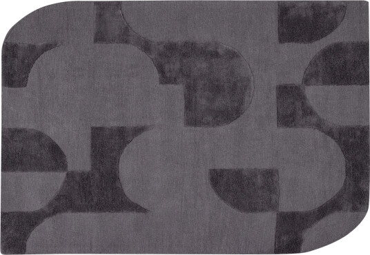 Teppe Livo 160×160 cm - Grå