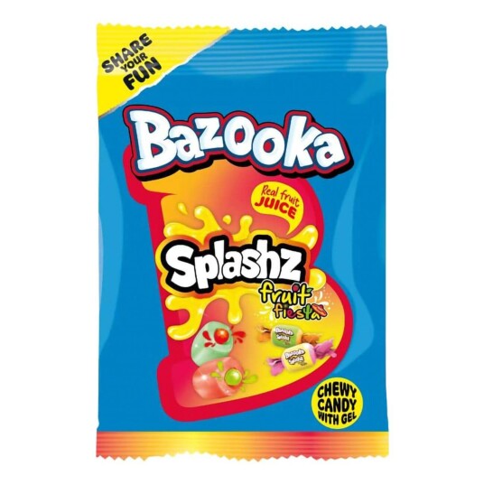 Bazooka Splashz Fruity 120g Bazooka Splashz Fruity 120g