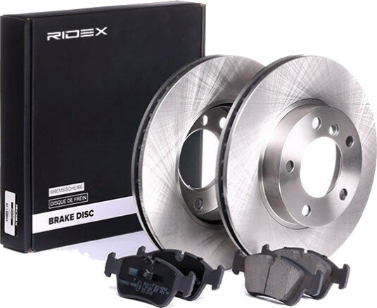 Bremseskiver og klosser RIDEX 3405B0039