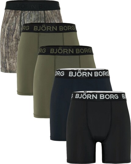 Björn Borg Sports Microfiber Boxer 5P MULTIPACK 2 S