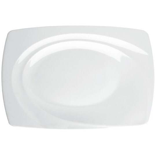 Vega Serveringsfat Vilano rektangulært 28x19 cm Hvit Rektangulær 6 Stykk / Forpakning