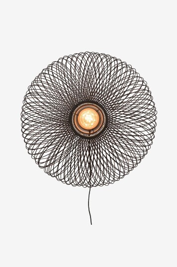 Good&Mojo   Vegglampe Cango   Svart