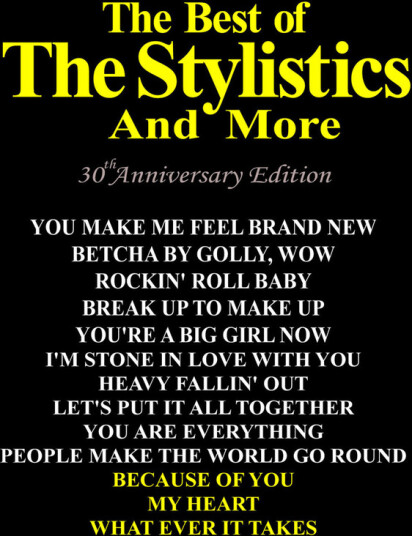 The Stylistics Best Of: 30th CD