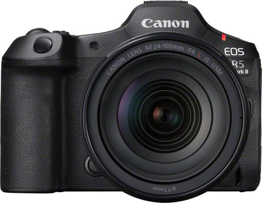 Canon EOS R5 II m/24-105mm f/4 L IS 45MP sensor 30 bps 8K