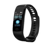 Havit H1108A - Svart - aktivitetssporer med bånd - TPU - svart - display 0.96 - Bluetooth