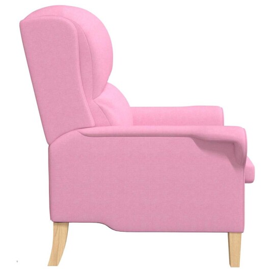  lenestol Rosa 76 x 94 x 102 cm stoff