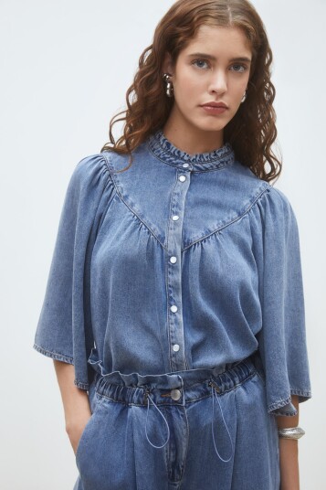 SUNCOO Paris Louise Blue M SUNCOO Paris Louise Blue M